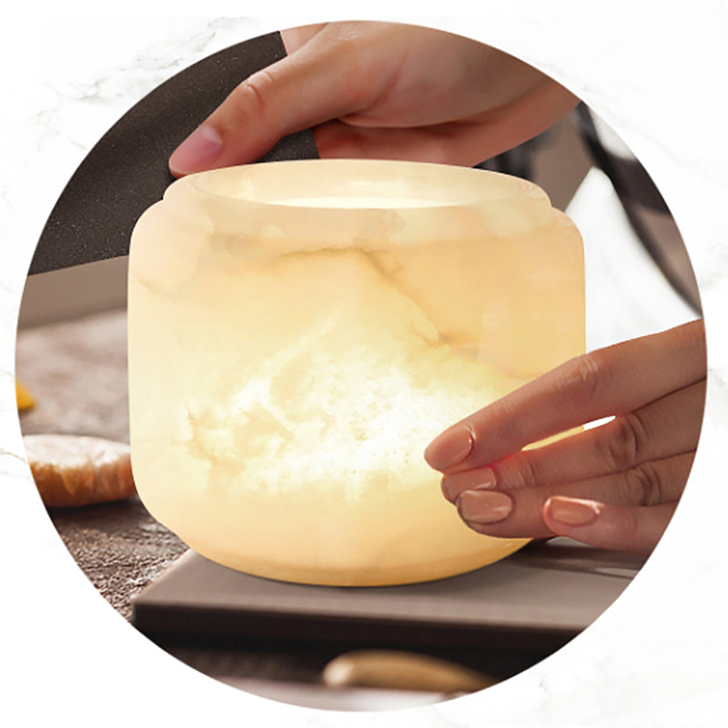 Techo de lámpara LED de mármol contemporánea para el salón de la sala de estar