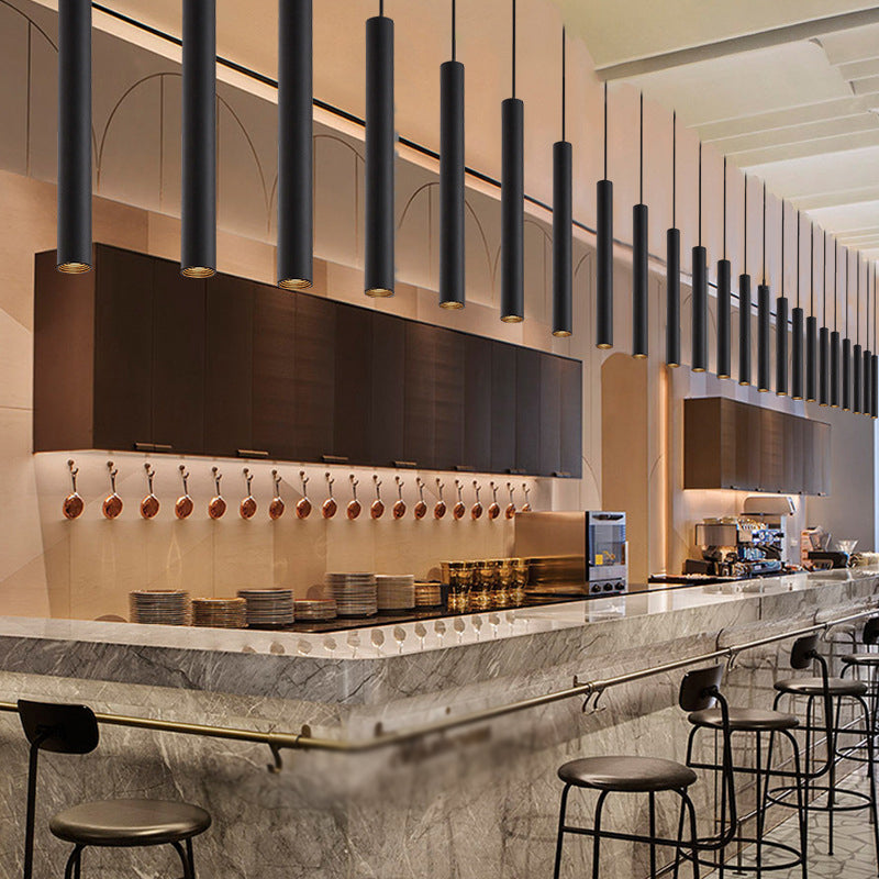 Lumière suspendue en métal avec un éclairage de pendentif de simplicité en acrylique pour la chambre