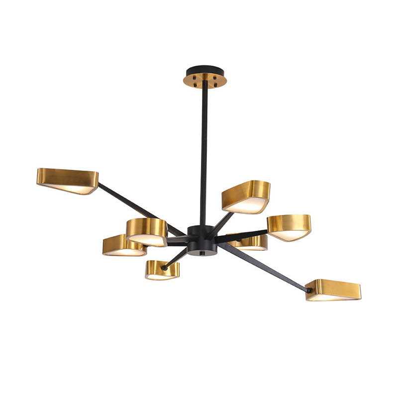 Postmodern Dining Room Lighting Metal Chandelier Light Fixtures Cafe Restaurant Hanging Chandelier