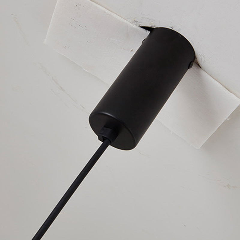 LED HORTING LIGHT avec un éclairage pendentif contemporain noir en acrylique