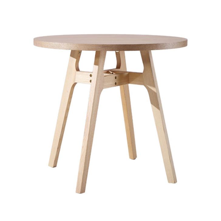 Solid Wood Dining Table Contemporary Style Dining Site Table with 4 Legs
