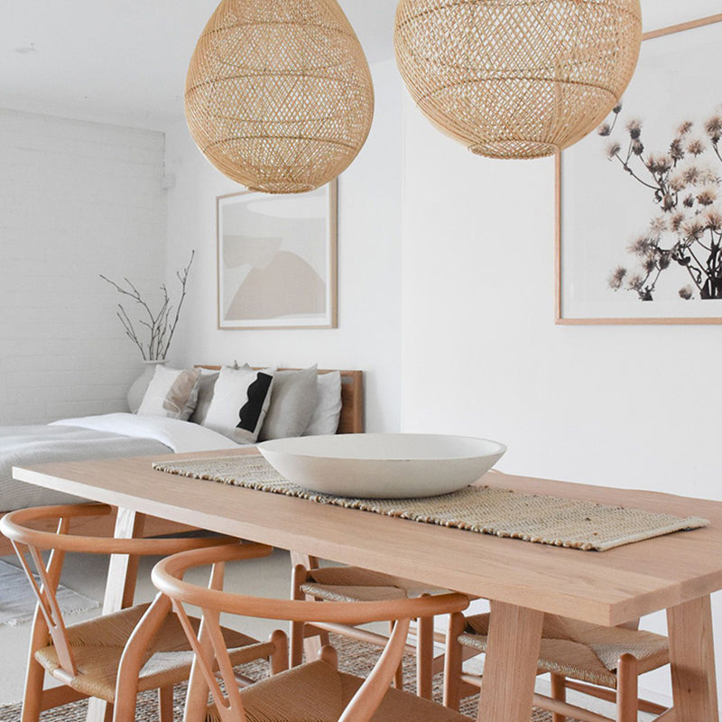 SLED BASE DININGplaats tafel dennen vaste houten eettafel rechthoek voor huis