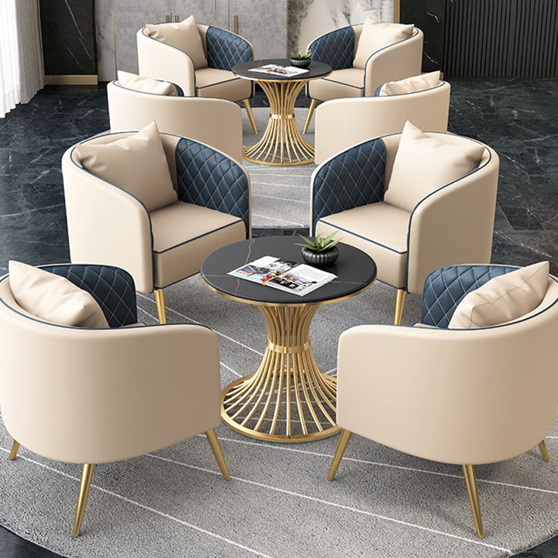 Table à manger de luxe de forme