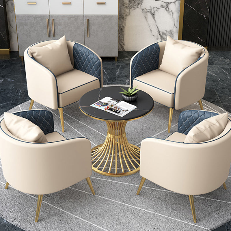 Table à manger de luxe de forme