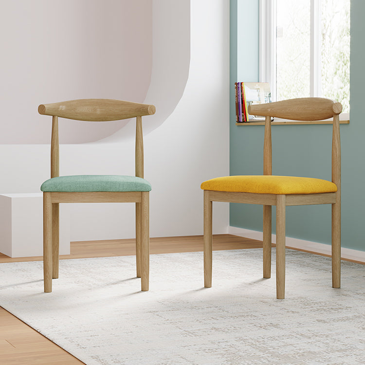 Ensemble de chaises de salle à manger de cuisine de côté arrière ouvert de chaise en métal de style moderne