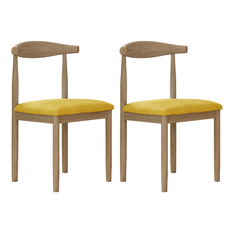 Ensemble de chaises de salle à manger de cuisine de côté arrière ouvert de chaise en métal de style moderne