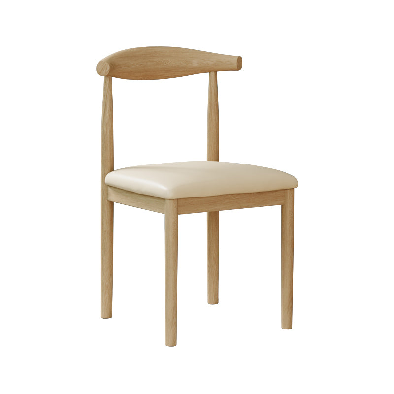 Ensemble de chaises de salle à manger de cuisine de côté arrière ouvert de chaise en métal de style moderne