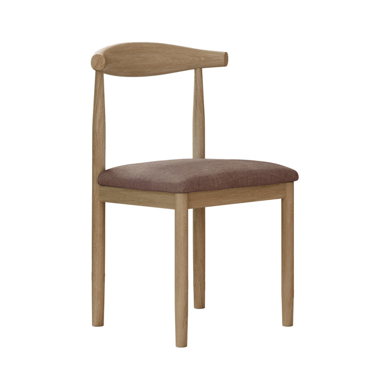Ensemble de chaises de salle à manger de cuisine de côté arrière ouvert de chaise en métal de style moderne