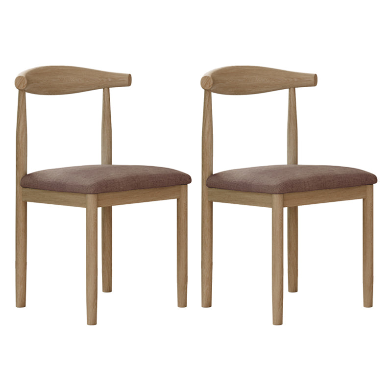 Ensemble de chaises de salle à manger de cuisine de côté arrière ouvert de chaise en métal de style moderne