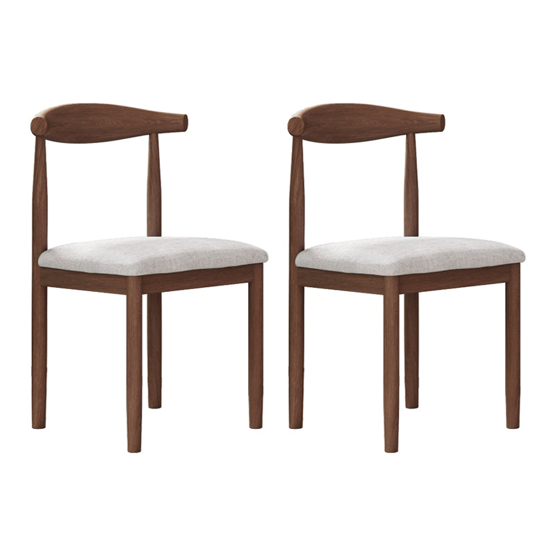 Ensemble de chaises de salle à manger de cuisine de côté arrière ouvert de chaise en métal de style moderne