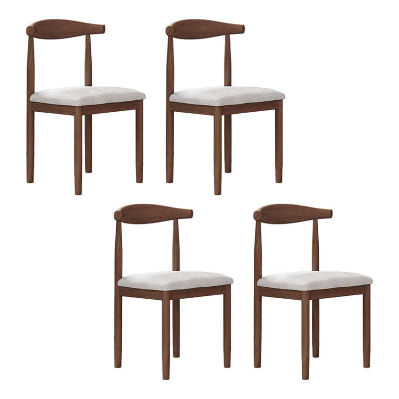 Ensemble de chaises de salle à manger de cuisine de côté arrière ouvert de chaise en métal de style moderne