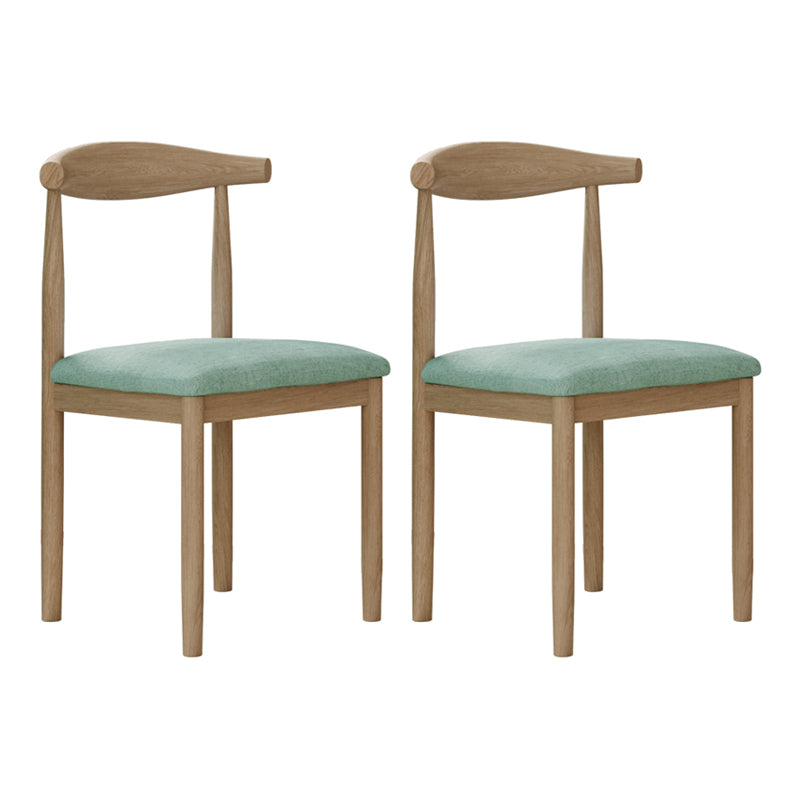 Ensemble de chaises de salle à manger de cuisine de côté arrière ouvert de chaise en métal de style moderne