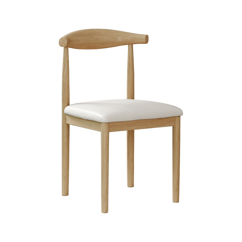 Ensemble de chaises de salle à manger de cuisine de côté arrière ouvert de chaise en métal de style moderne