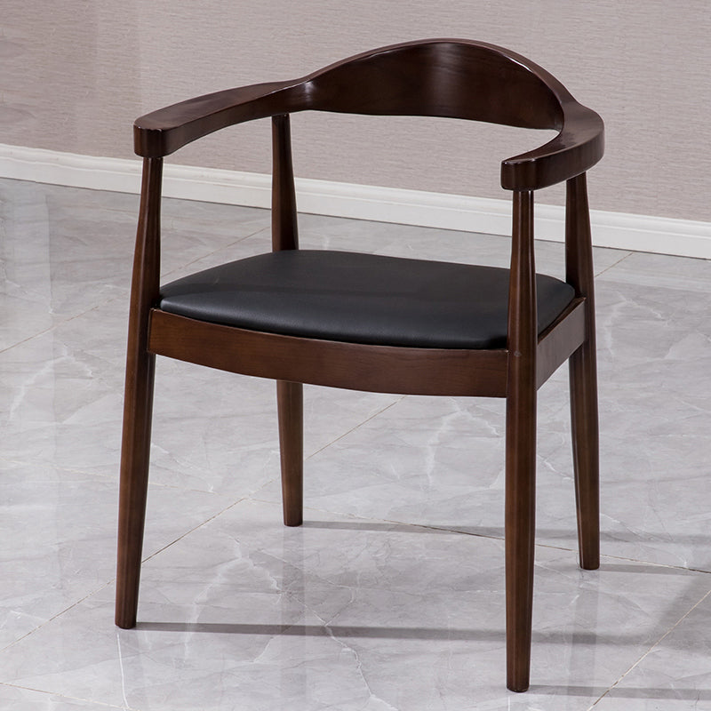 Traditional Style Solid Wood Chairs Kitchen Dining Open Back Side Chair