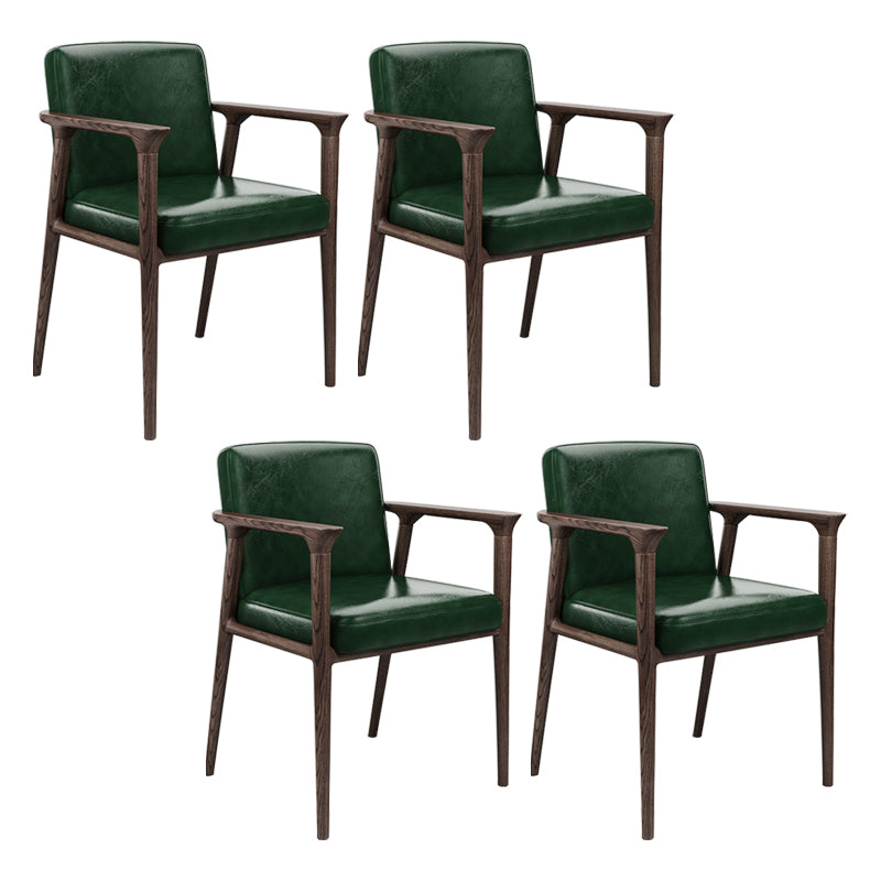 Le bois de frêne de style traditionnel préside la chaise arrière solide de salles à manger de Kichen de bras