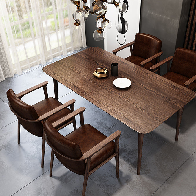 Le bois de frêne de style traditionnel préside la chaise arrière solide de salles à manger de Kichen de bras