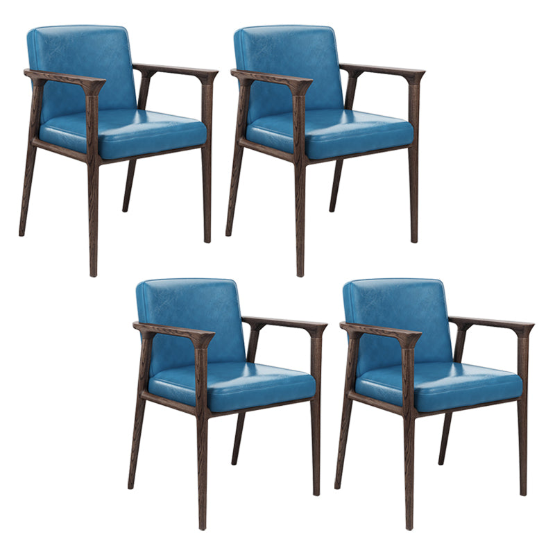 Le bois de frêne de style traditionnel préside la chaise arrière solide de salles à manger de Kichen de bras