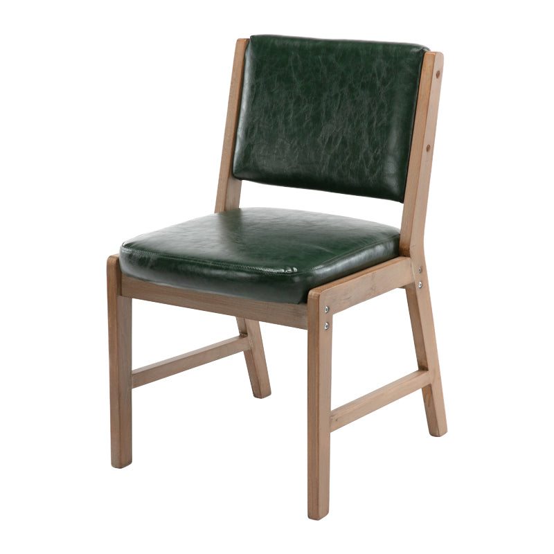Nordic Style Upholstered Side Chairs Open Back Dining Side Chairs for Kitchen