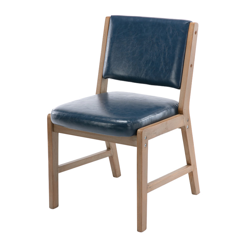 Nordic Style Upholstered Side Chairs Open Back Dining Side Chairs for Kitchen