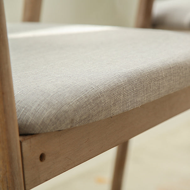 Ensemble de chaises en bois de style traditionnel, bras arrière ouvert, chaises de cuisine et de salle à manger