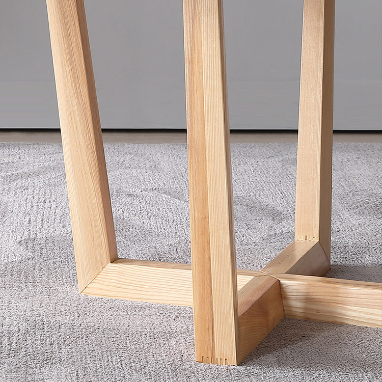 Simplicity Dining Site Table Round Sled Base Dining Room Home Furniture