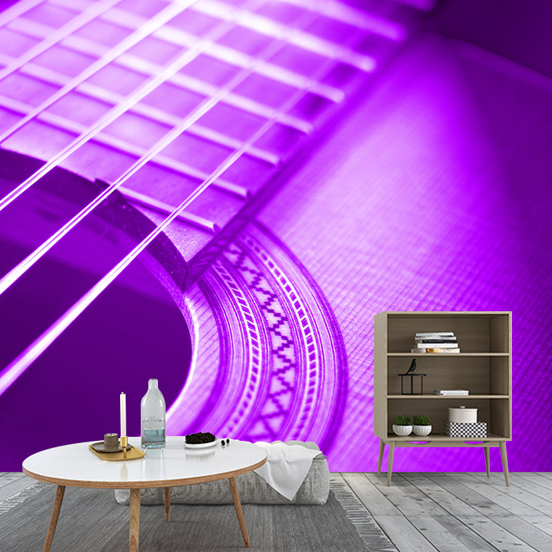 Guitar Photo Wall Murals for Home Decoration Stain Resistant, Personalised Size