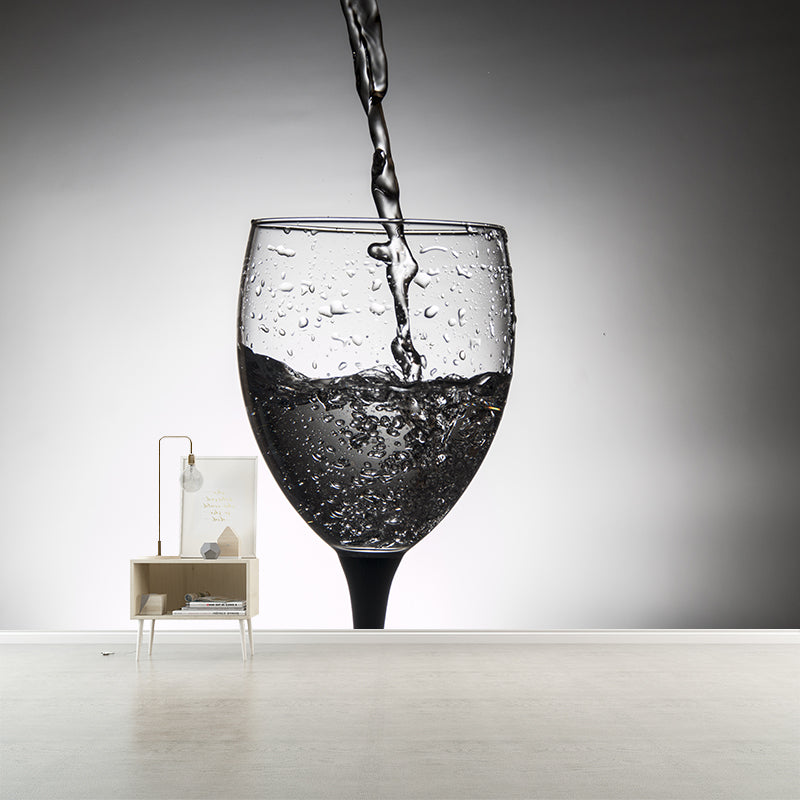 Modern Wine Bar Wall Decor Murals Wine Decoration Stain Resistant, Personalised Size