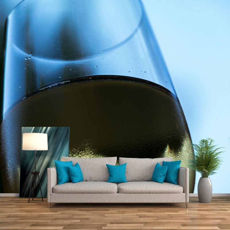 Modern Wine Bar Wall Decor Murals Wine Decoration Stain Resistant, Personalised Size