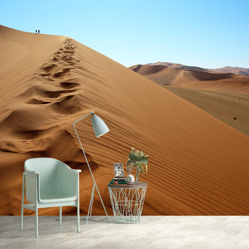 Environment Friendly Desert Mural Decorative Mildew Resistant for Bedroom Dining Room