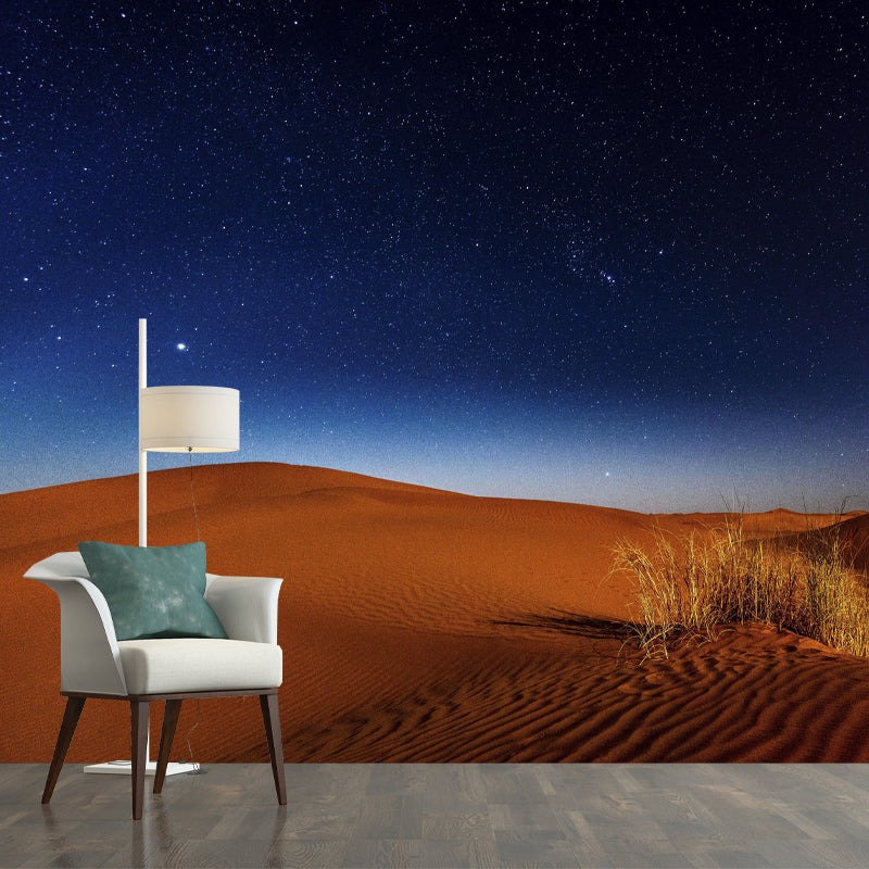 Eco-friendly Desert Mural Decorative Mildew Resistant for Sitting Room Bedroom