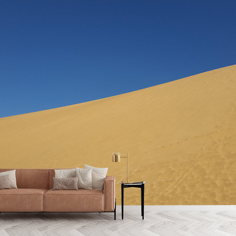 Modern Huge Desert Mural Environment Friendly Wallpaper for Living Room