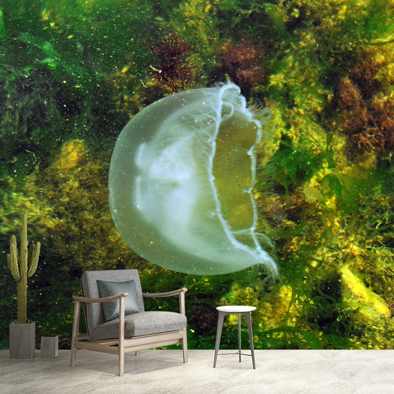 Underwater Fish Mural Wallpaper for Girls Boys Bedroom, Made to Measure