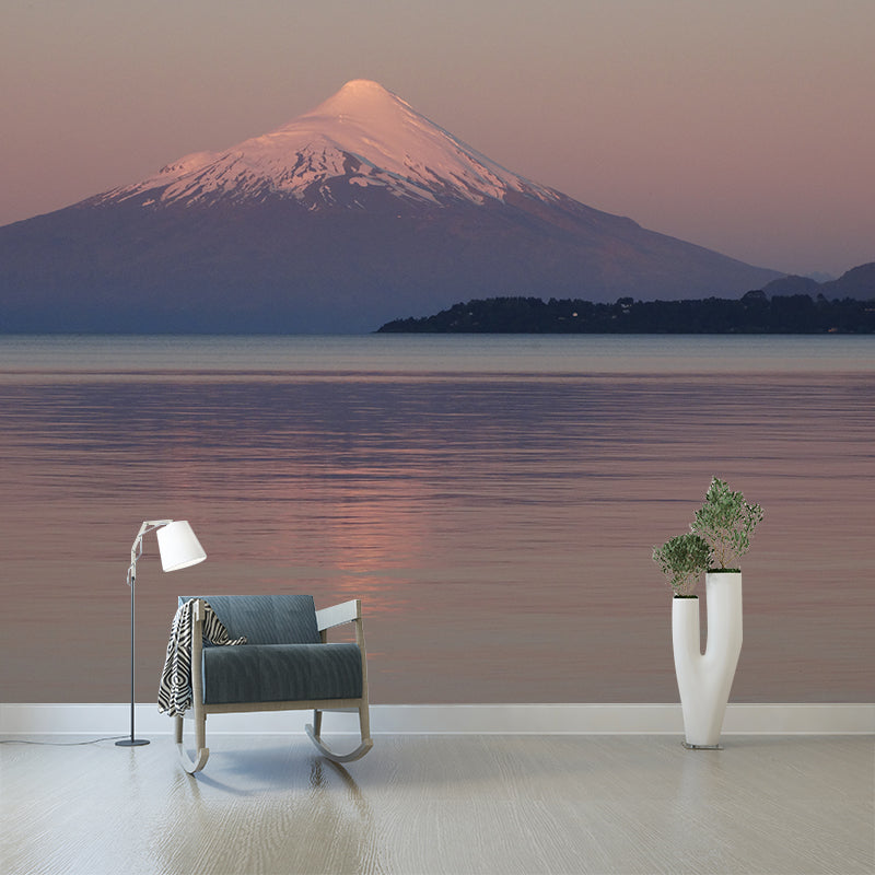 Mountain Nature Landscape Wall Murals for Living Room, Moisture Resistant