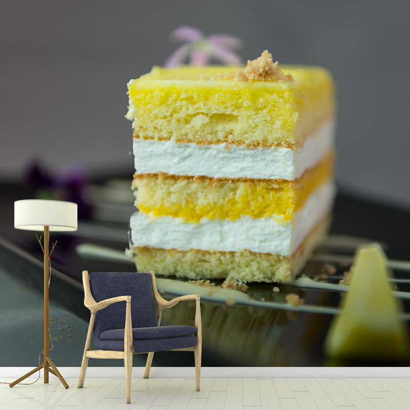 Dessert Wall Paper Murals Contemporary Style Photography for Cake Shop