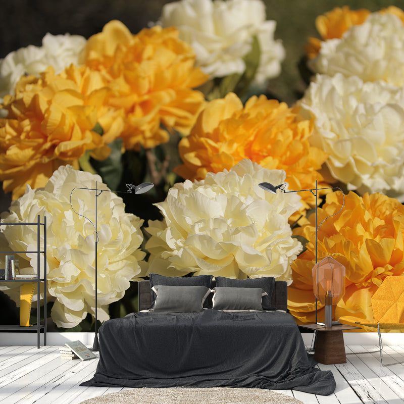 Peony Murals Contemporary Washable Girls' Bedroom Wall Decor, Personalized Size Available