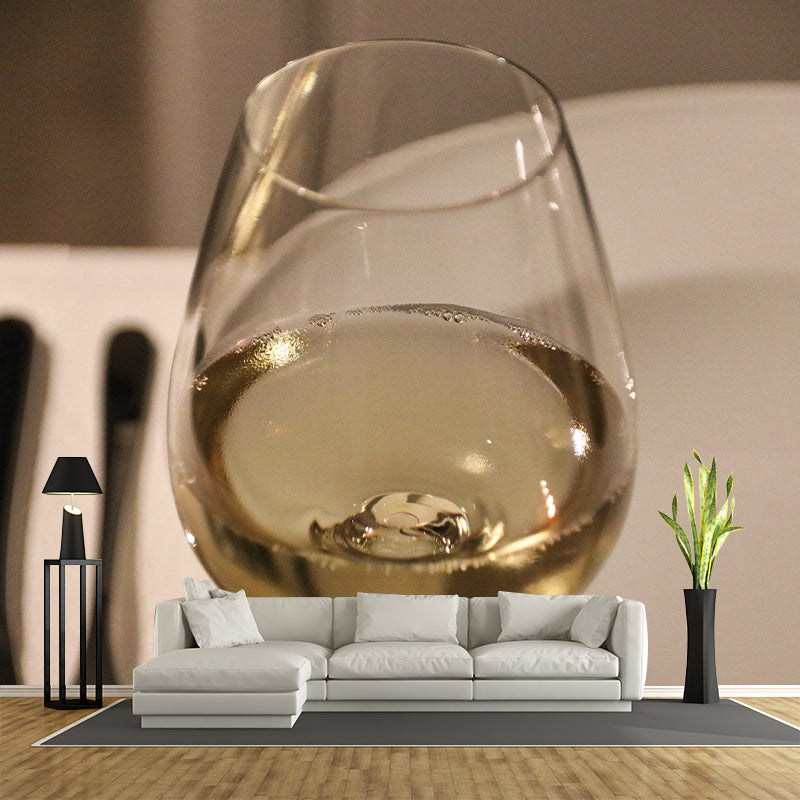 Wine Customized Mural Wallpaper for Bar Pub, Moisture Resistant, Personalized Size Available