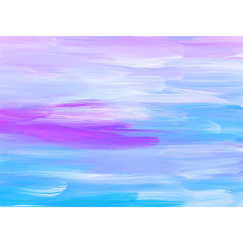 Simple Abstract Illustration Wall Mural Minimalist Decoration for Sleeping Room