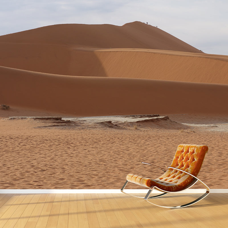 Desert Mural Wallpaper Photography Style for Guest Room Decor, Personalized Size Available