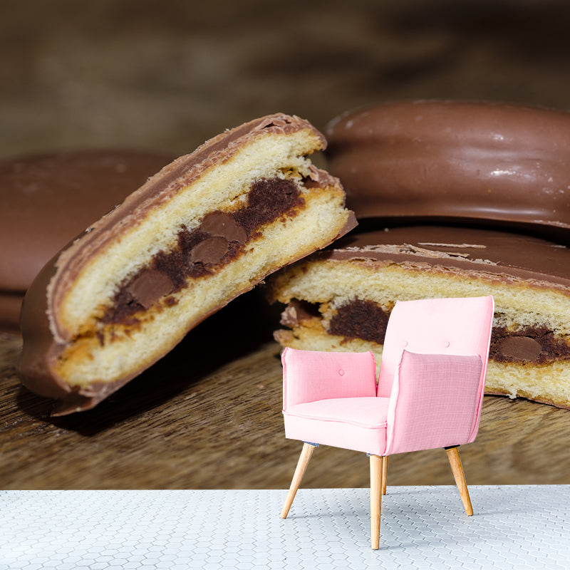 Business Sweet Cake Mural Decal Stain Resistant Cake Shop Wall Covering