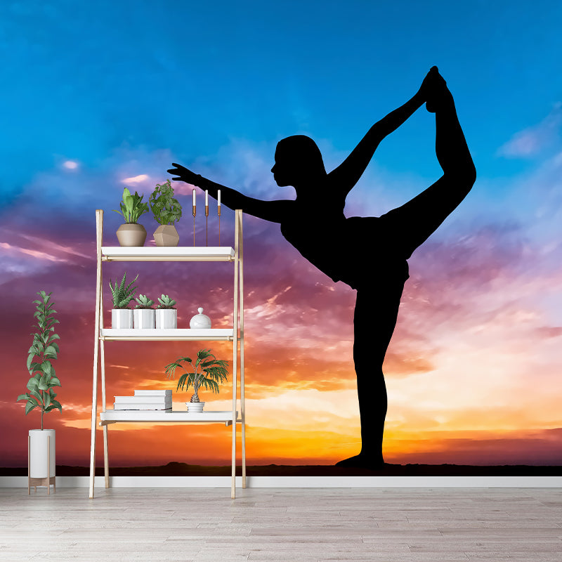 Dancing Wall Murals Contemporary Environment Friendly Wall Art for Bedroom