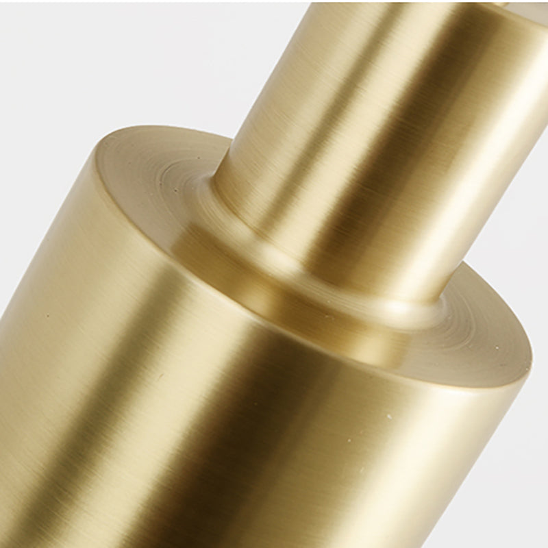 Cylindrical Ceiling Pendant Light Minimalist Style Metal Bedroom Down Lighting Pendant