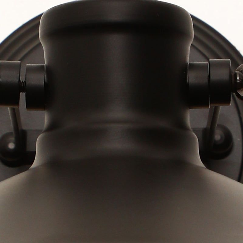 Industrielle Leuchte Leuchte Black Metall Wandlampe für Küchenrestaurant