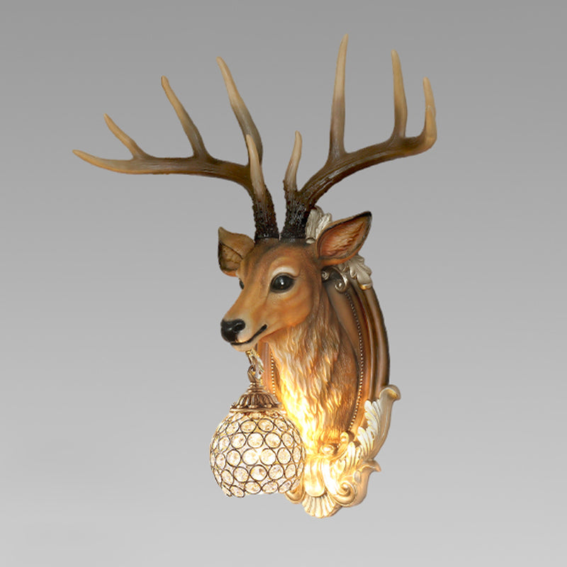 Simplicity Wall Wall Monted Orghiture Montate Accoglienza da parete Deer Apparecchiatura con tonalità di cristallo