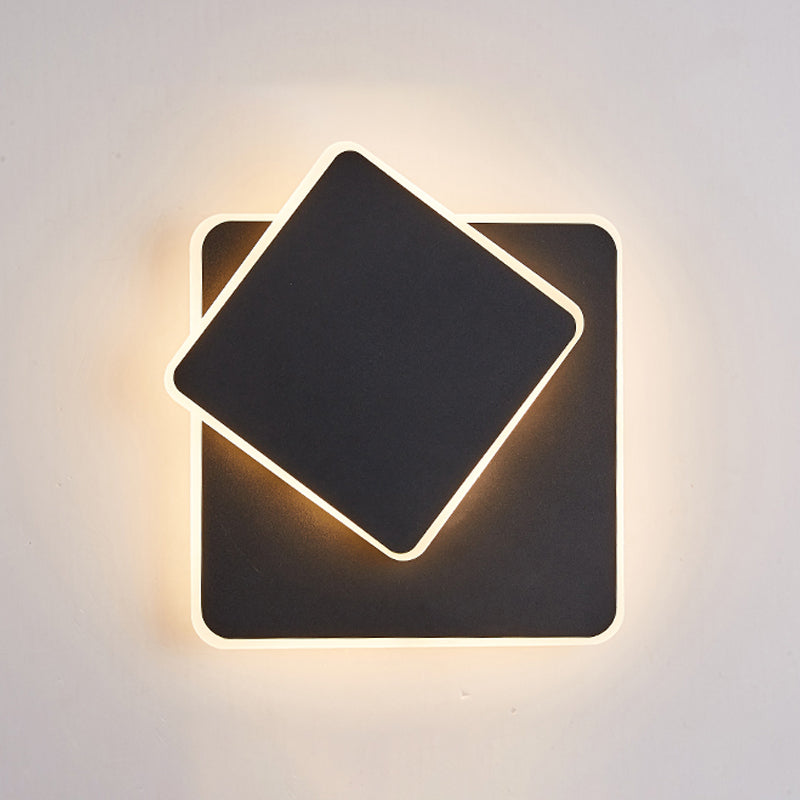 Rotatable Wall Mount Lamp Fixture LED Wall Sconce for Bedroom Indoor Bedside