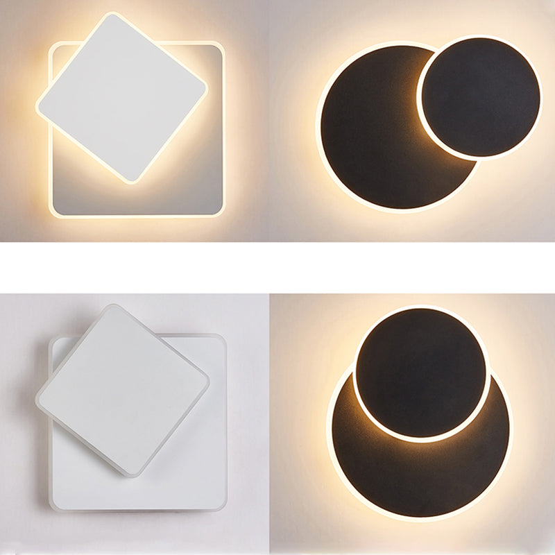 Rotatable Wall Mount Lamp Fixture LED Wall Sconce for Bedroom Indoor Bedside