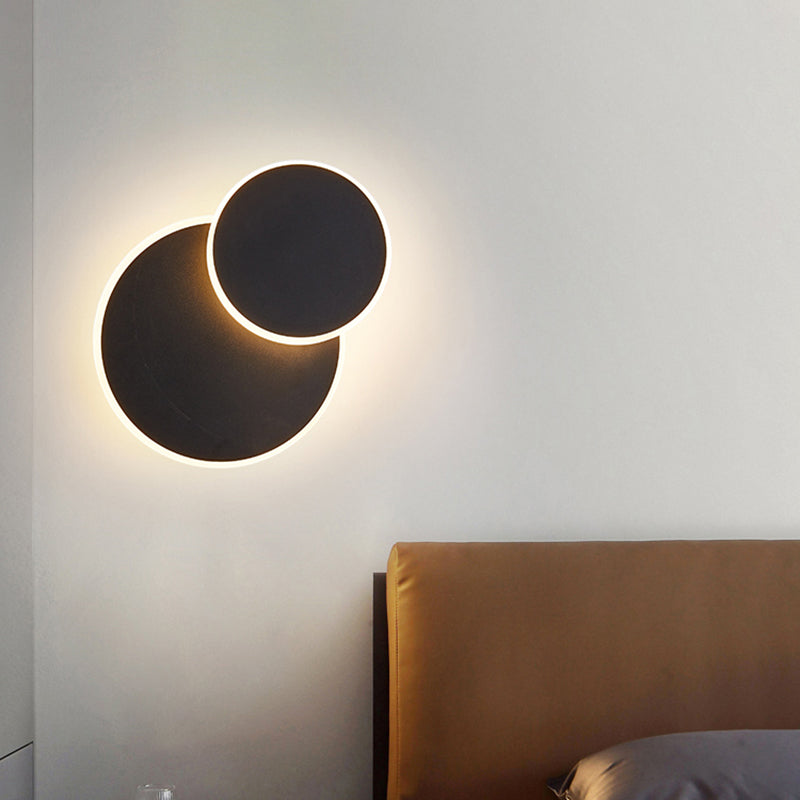 Accesorios de la lámpara de montaje de pared giratoria apliques de pared LED para dormitorio de noche de noche