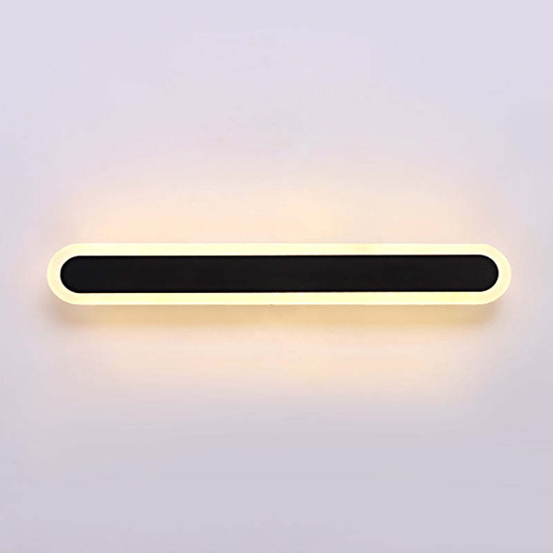 Nordic Minimalist Wall Mount Lamp Bedroom Bedside LED Line Wall Sconce Light Fixture