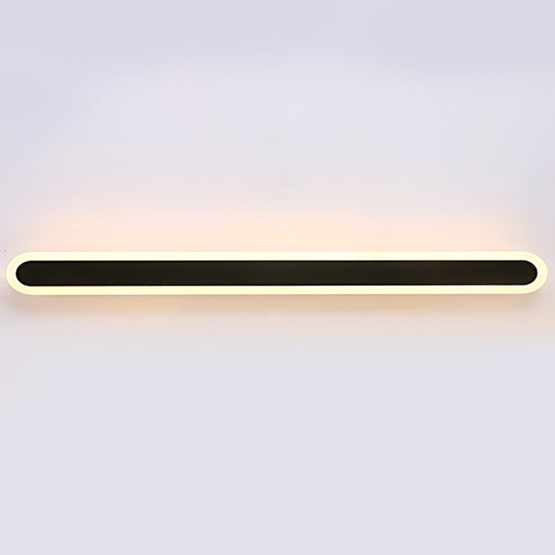 Nordic Minimalist Wall Mount Lamp Bedroom Bedside LED Line Wall Sconce Light Fixture