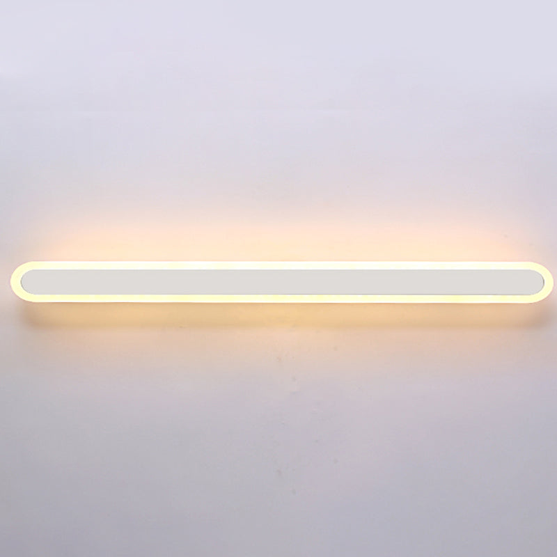 Nordic Minimalist Wall Mount Lamp Bedroom Bedside LED Line Wall Sconce Light Fixture