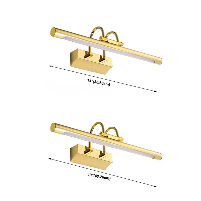 Postmodern Wall Sconce One-Blub Metal Wall Mounted Lamps for Bathroom Washing Room